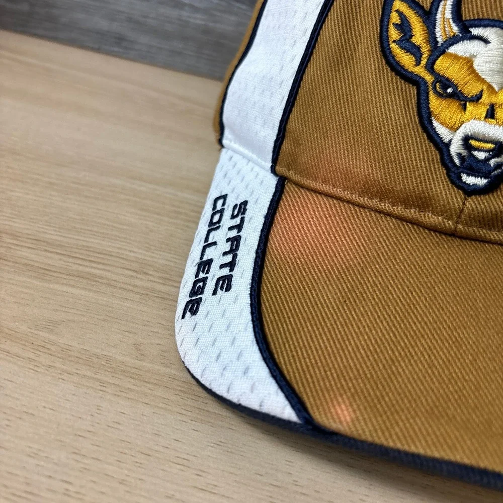 State College Spikes Hat Cap Strap Back Brown‎ MiLB Baseball Adjustable
